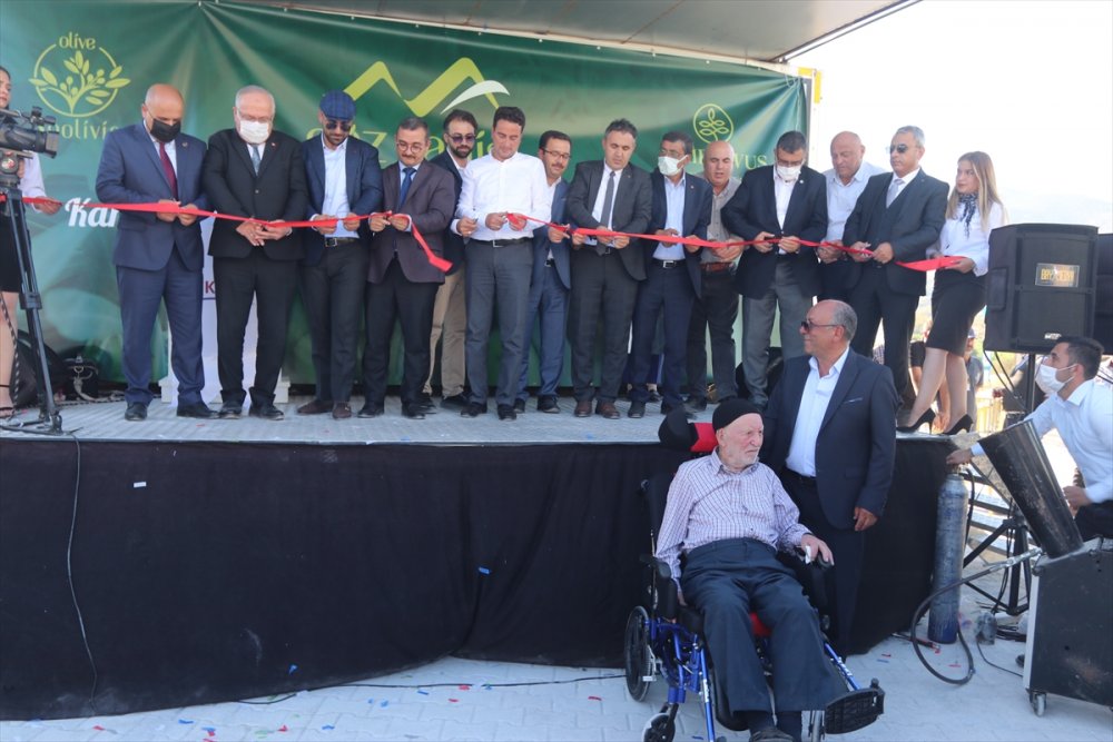 Karaman'da TKDK Desteğiyle Kurulan Zeytinyağı Tesisi Açıldı