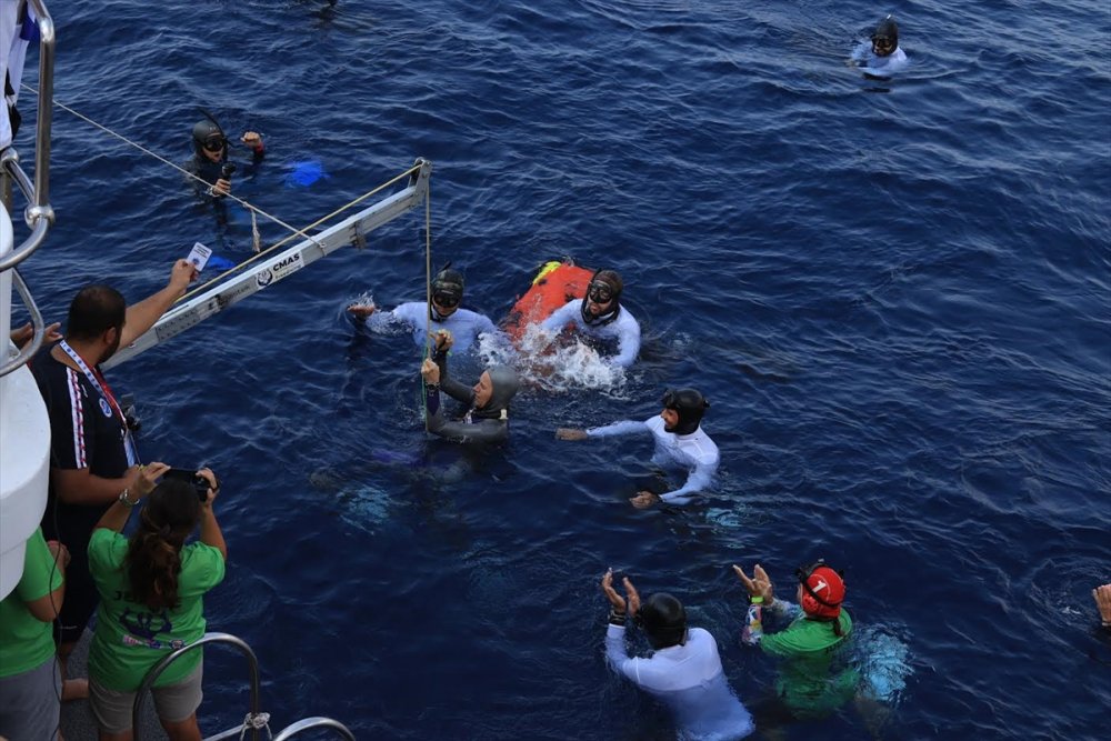 Serbest Dalış Outdoor Dünya Kupası'nında Rekor Günü