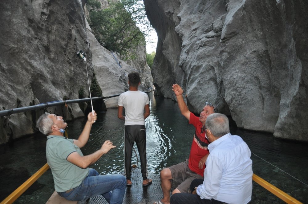Mersin'deki Kisecik Kanyonu'na Ziyaretçi İlgisi