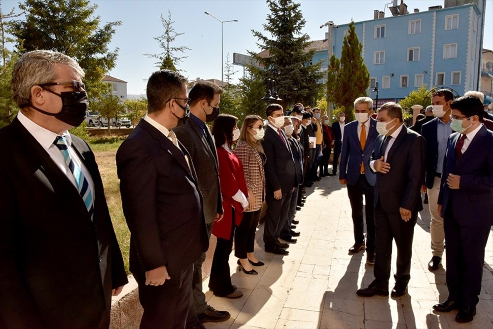 Ayrancı Kaymakamı Fatih Eroğlu'na Hayırlı Olsun Ziyareti