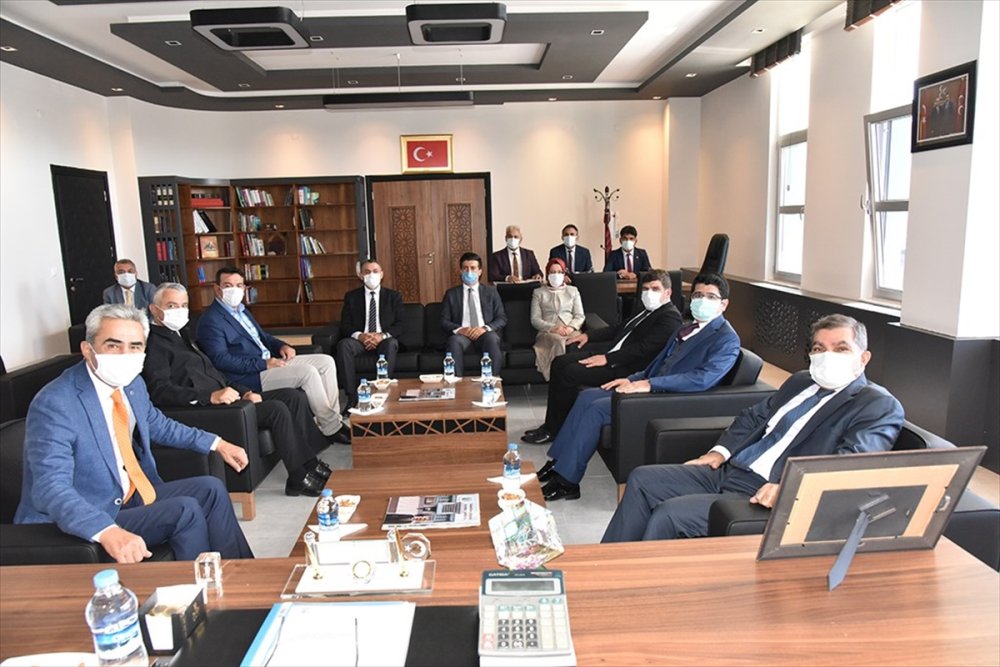 Ayrancı Kaymakamı Fatih Eroğlu'na Hayırlı Olsun Ziyareti