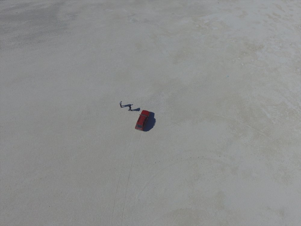 Aksaray'da Flamingoların Uğrak Noktası Akgöl Kurudu