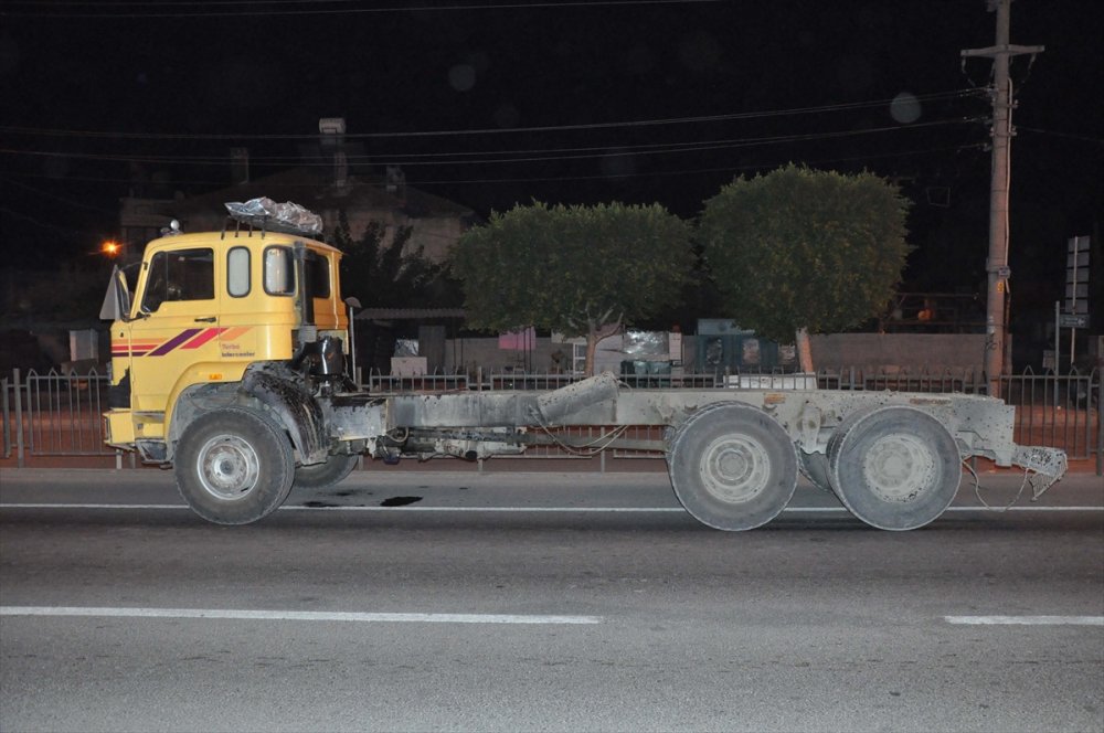 Mersin'de Açık Damperle Beklenen Son