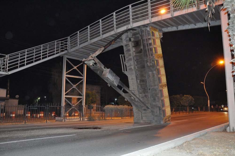 Mersin'de Açık Damperle Beklenen Son