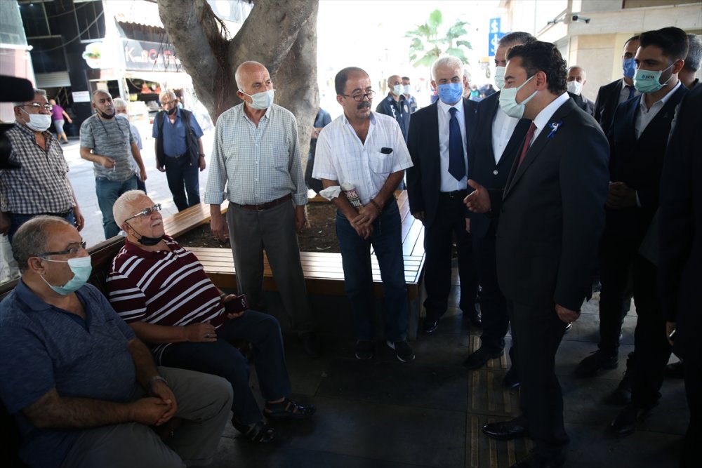 Deva Partisi Genel Başkanı Babacan, Mersin'de Konuştu