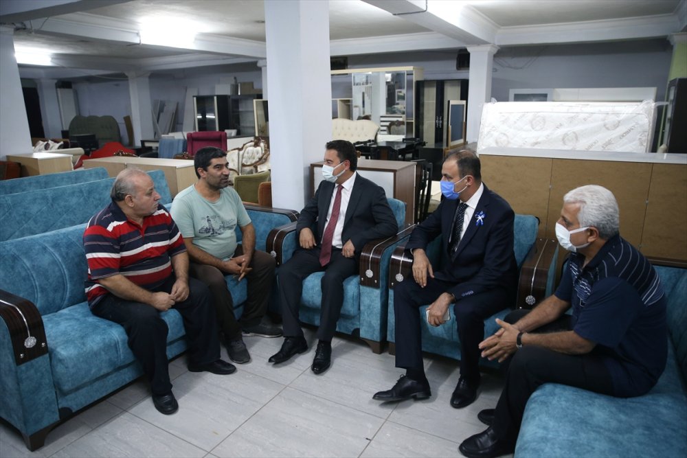 Deva Partisi Genel Başkanı Babacan, Mersin'de Konuştu