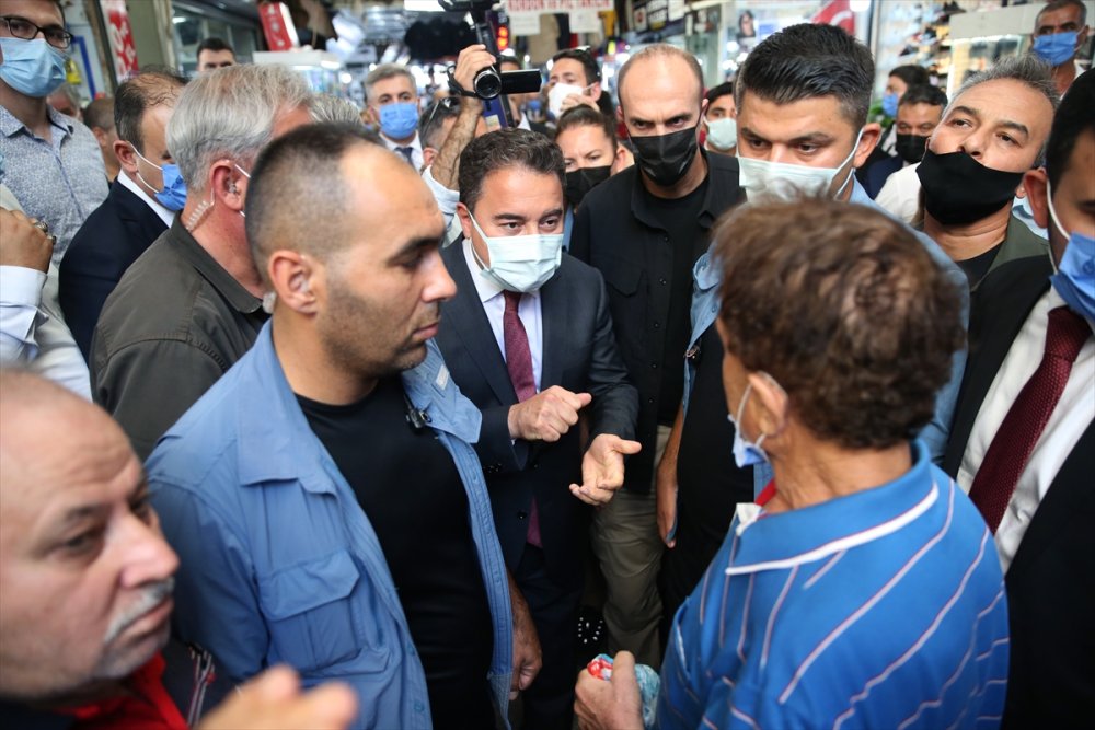 Deva Partisi Genel Başkanı Babacan, Mersin'de Konuştu