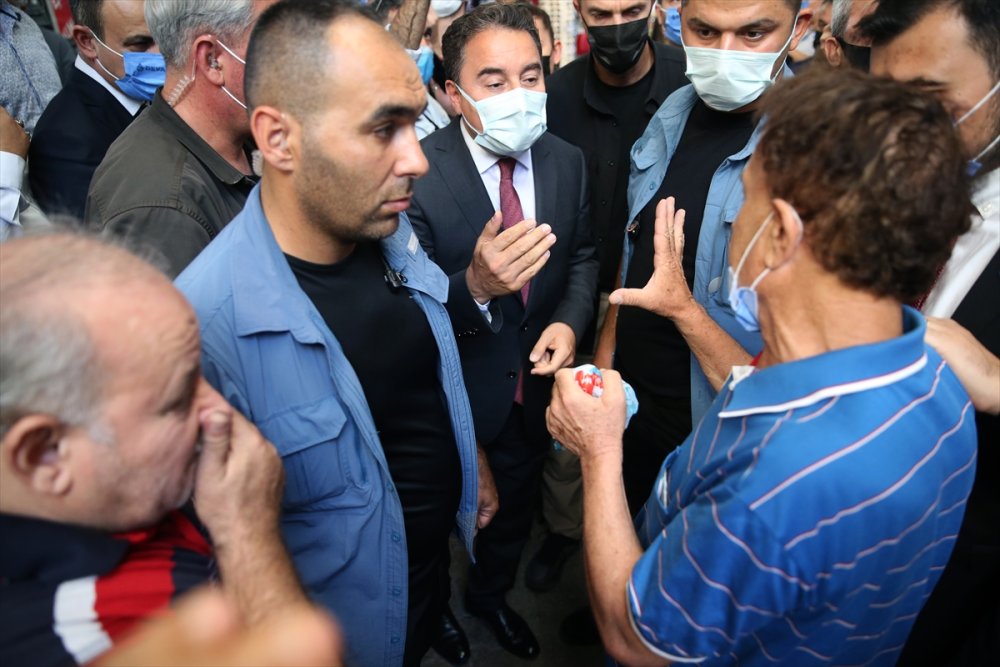 Deva Partisi Genel Başkanı Babacan, Mersin'de Konuştu