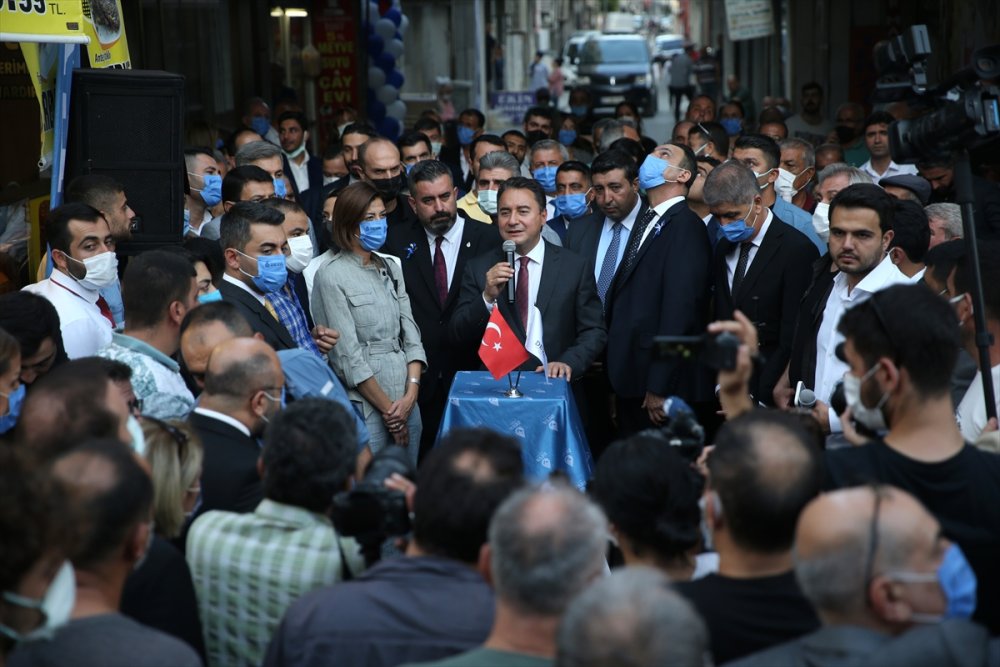 Deva Partisi Genel Başkanı Babacan, Mersin'de Konuştu