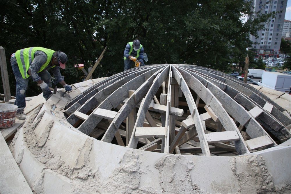 Suya Kanmış Hatun Türbesi'ndeki Restorasyon Çalışmaları