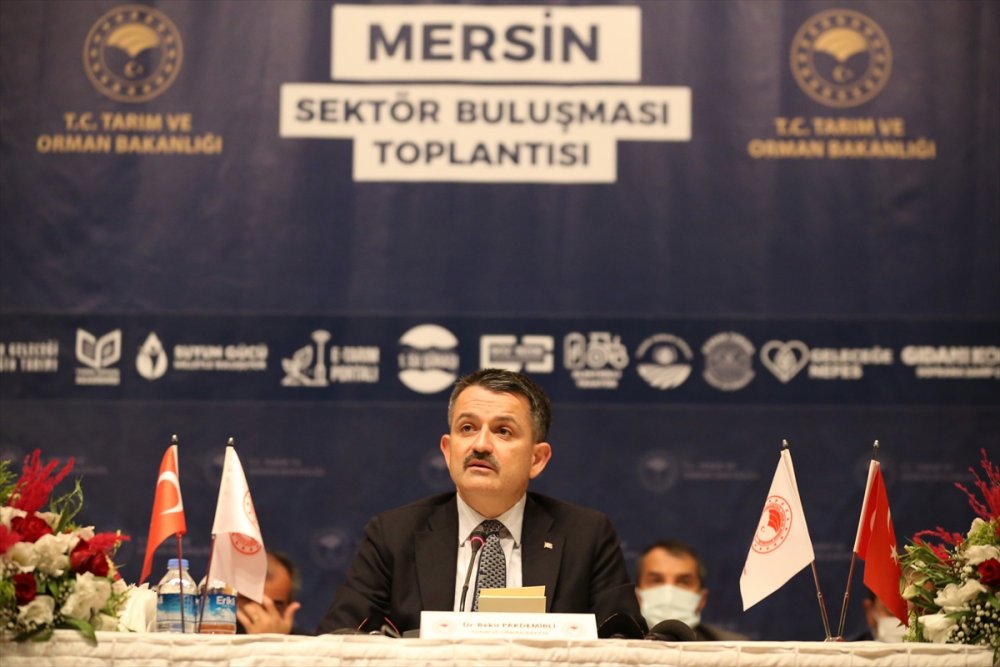 Tarım Ve Orman Bakanı Bekir Pakdemirli, Mersin'de Üreticilere Seslendi