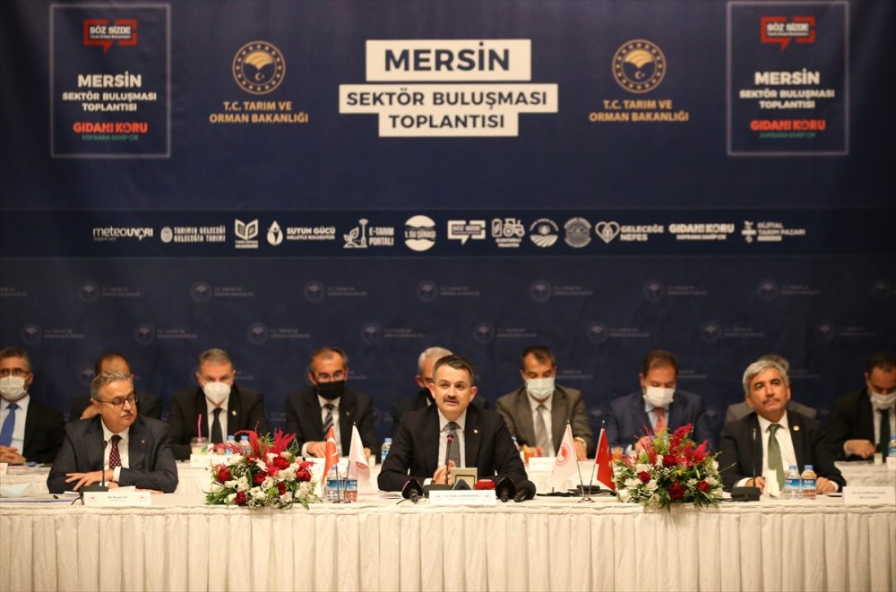 Tarım Ve Orman Bakanı Bekir Pakdemirli, Mersin'de Üreticilere Seslendi