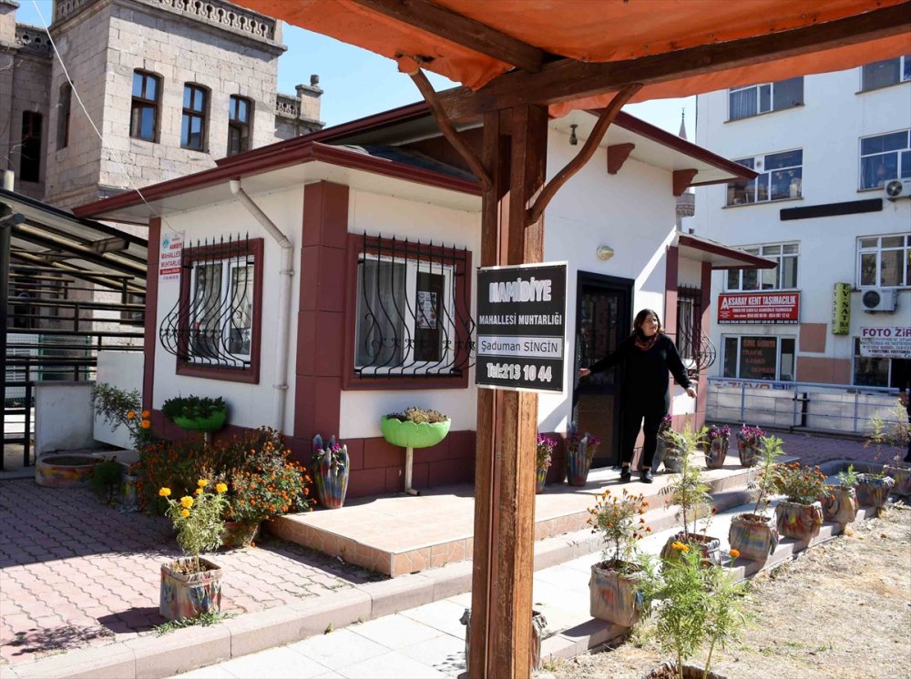 Aksaray'ın Tek Kadın Muhtarı 12 Yıl Önce Aldığı Mührü Kimseye Bırakmıyor