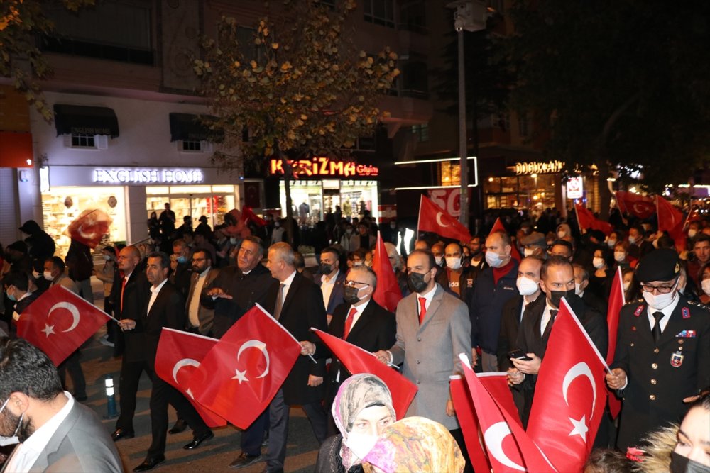 Niğde'de 29 Ekim Cumhuriyet Bayramı Kutlanıyor