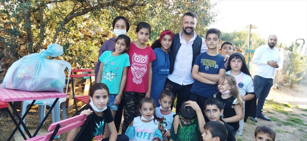 Kepez'de Çocukların Mangal Mutluluğu