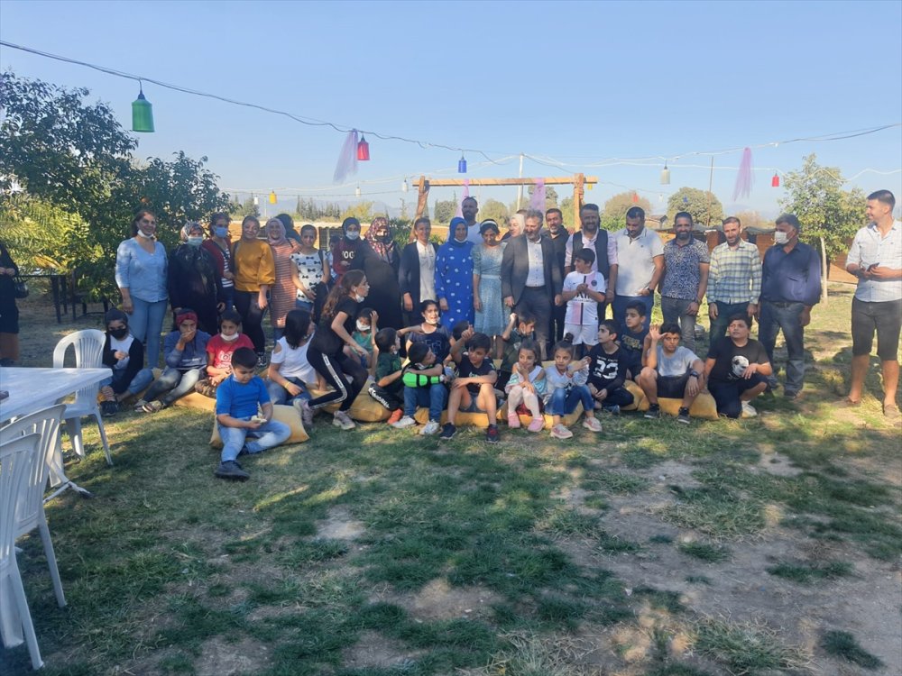 Kepez'de Çocukların Mangal Mutluluğu