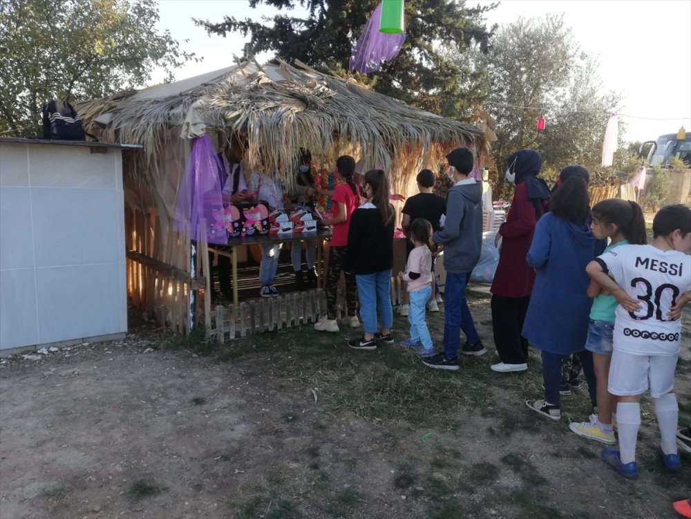 Kepez'de Çocukların Mangal Mutluluğu