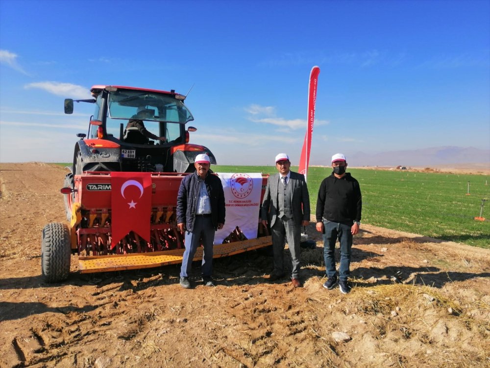 Ereğli'de Sertifikalı Organik Tohum Üretimi Başladı