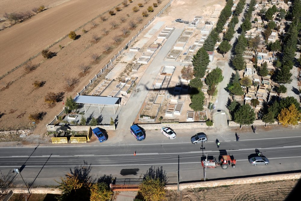Kayseri'de Jandarmadan Helikopter Destekli Trafik Denetimi