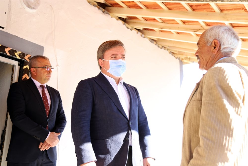 Tadilat Gören Evinde Vali Aydoğdu'yu Ağırladı