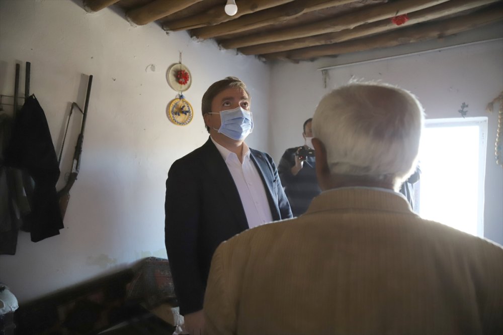 Tadilat Gören Evinde Vali Aydoğdu'yu Ağırladı