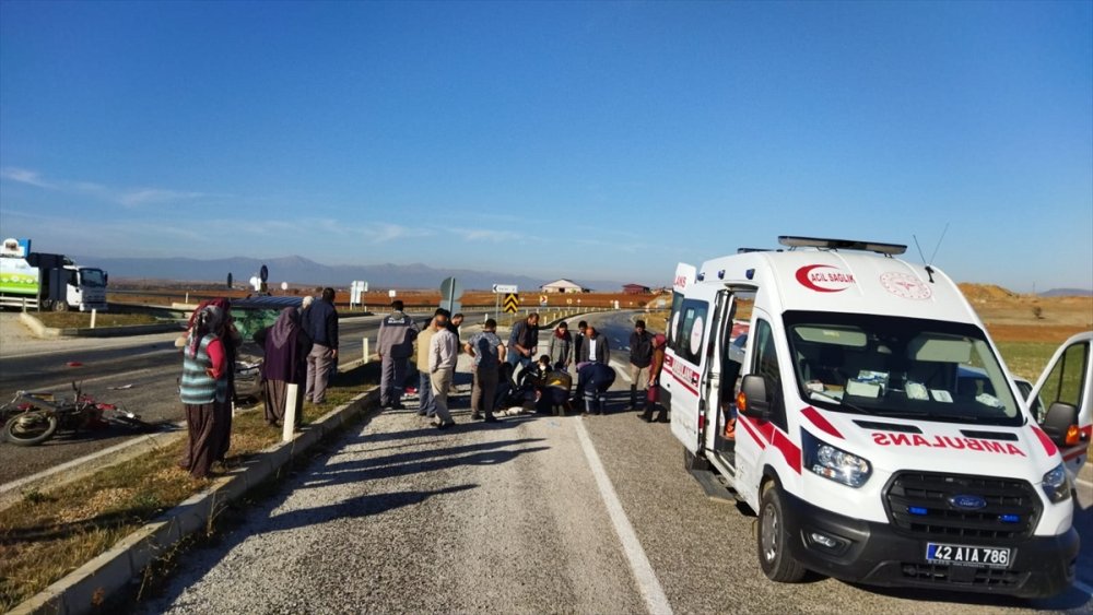 Konya'da Trafik Kazası: 1 Öldü