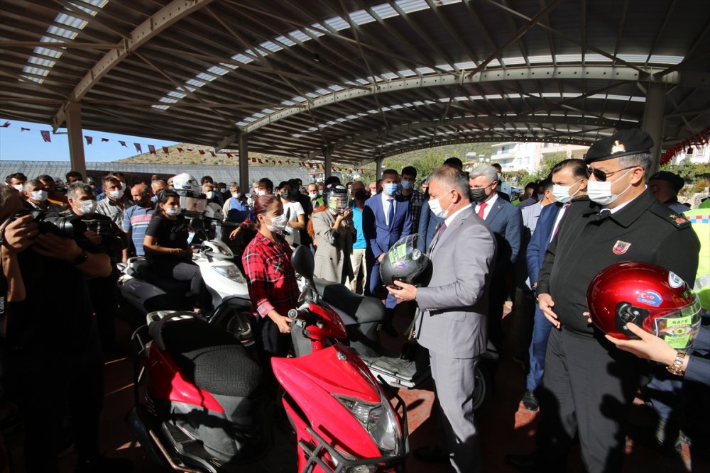 Kaş'ta Trafik Etkinliği Düzenlendi