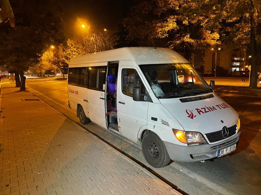 Kayseri'de Minibüsün Çarptığı Kadın Hayatını Kaybetti