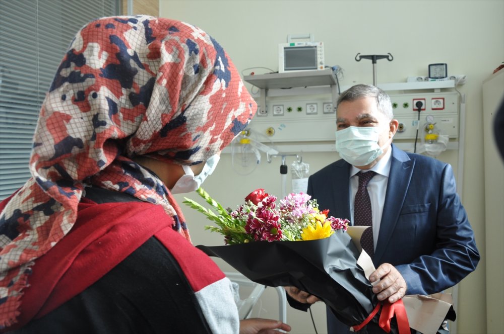 Karaman'da Ambulansta Doğumu Bakan Koca Duyurmuştu