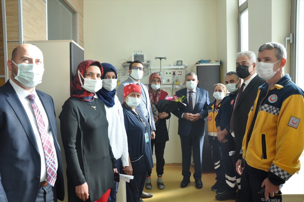 Karaman'da Ambulansta Doğumu Bakan Koca Duyurmuştu