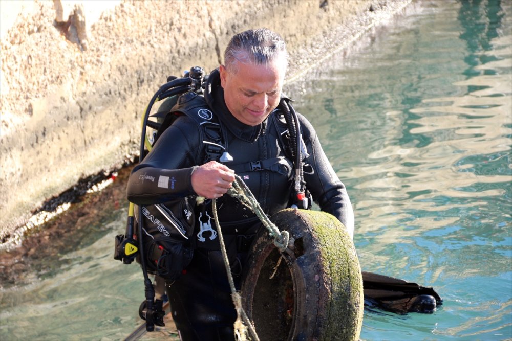 Antalya'da Dip Temizliğinde Yok Yoktu