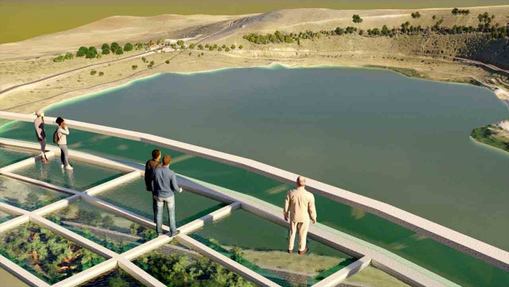 Kapadokya Yolcuları Narlıgöl'ü Cam Terastan İzleyecek