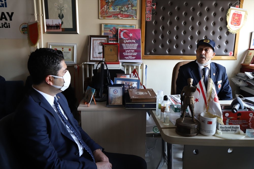 MHP'den Aksaray Muharip Gaziler Derneğine Ziyaret