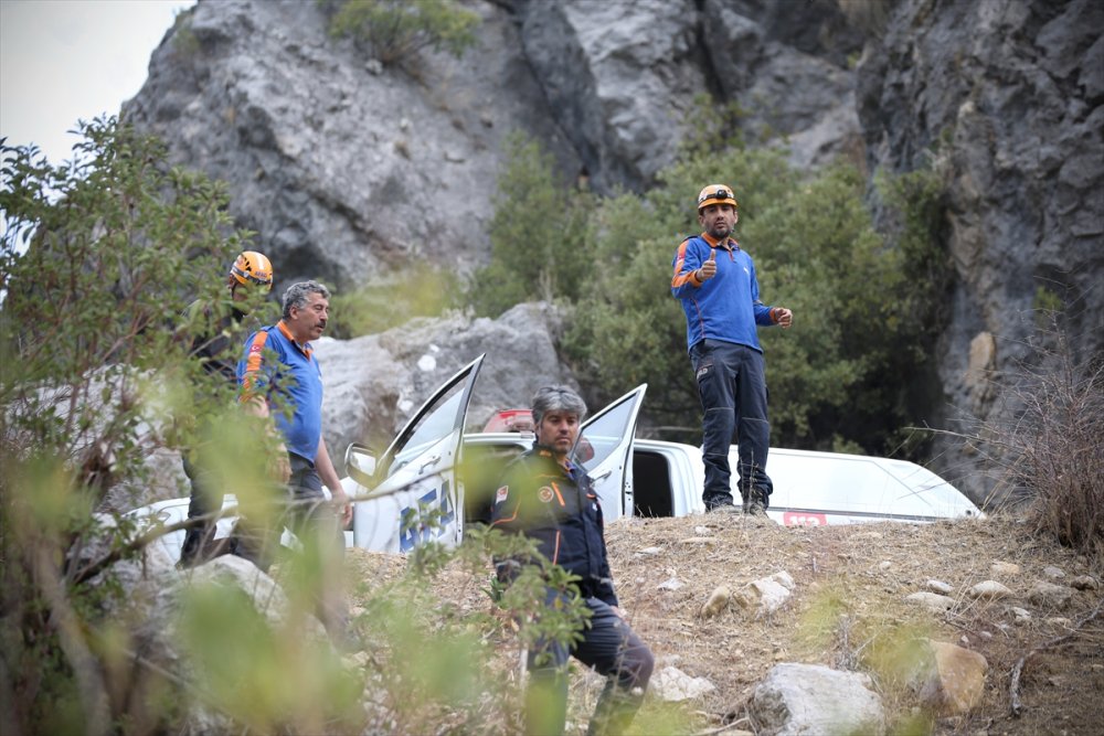 Gülnar'da Müslüme İçin Aramalar Kanyonda Sürüyor