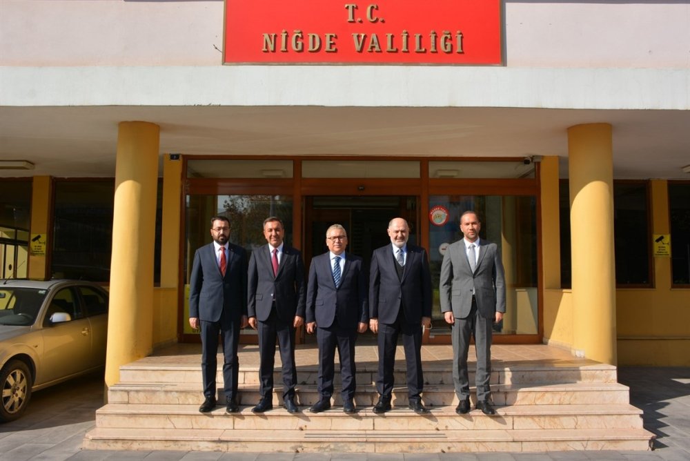 Milli Savunma Bakan Yardımcılarının Niğde Ziyareti