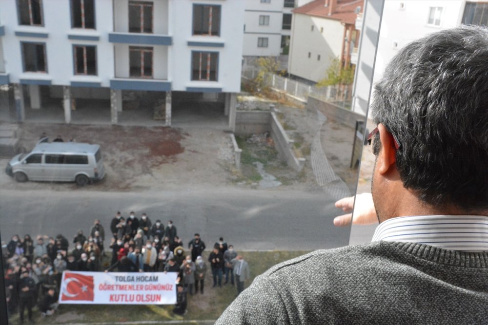 Aksaray'da Kanser Tedavisi Gören Öğretmen İçin Sürpriz