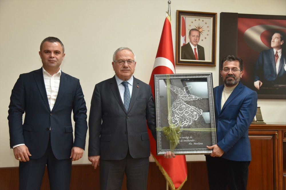 Konya'dan Karaman'a Rektörlerden Ziyaret