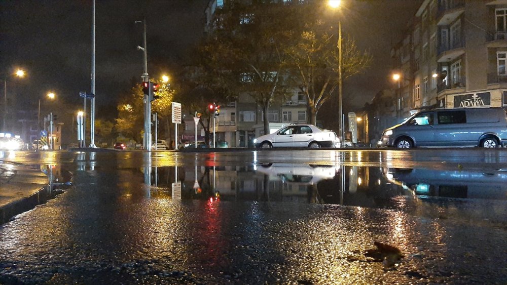 Konya'da Sağanak Etkili Oldu