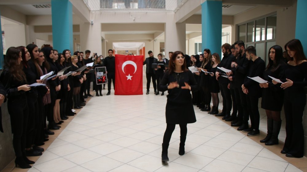 Şehit Öğretmen Aybüke Yalçın, Mezun Olduğu Fakültede Anıldı