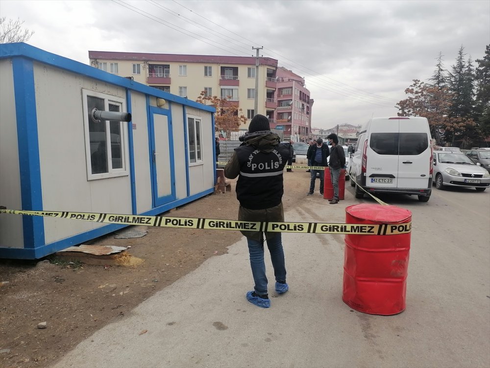 Konya'da Bir Kişi Konteynerde Ölü Bulundu