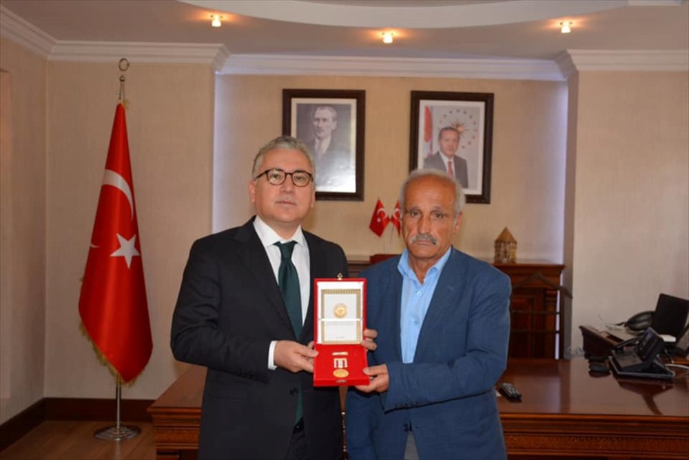 Niğde'de Kıbrıs Gazilerine Madalya