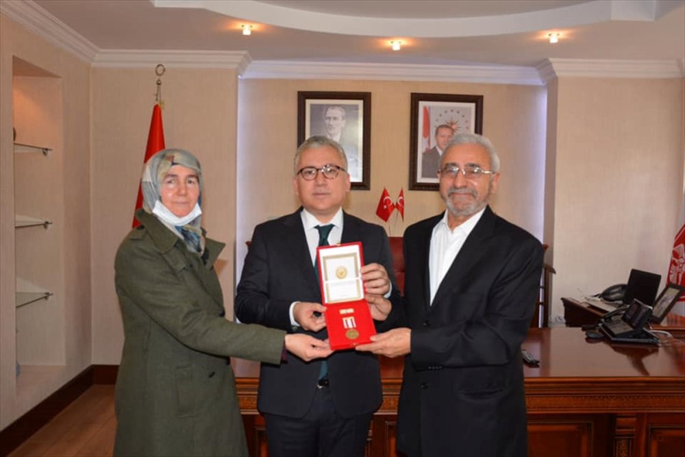 Niğde'de Kıbrıs Gazilerine Madalya