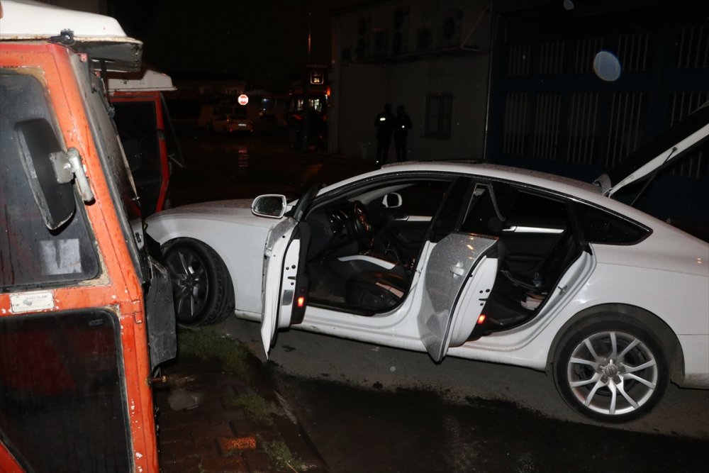 Kayseri'de Polisten Kaçış Kazayla Sonlandı