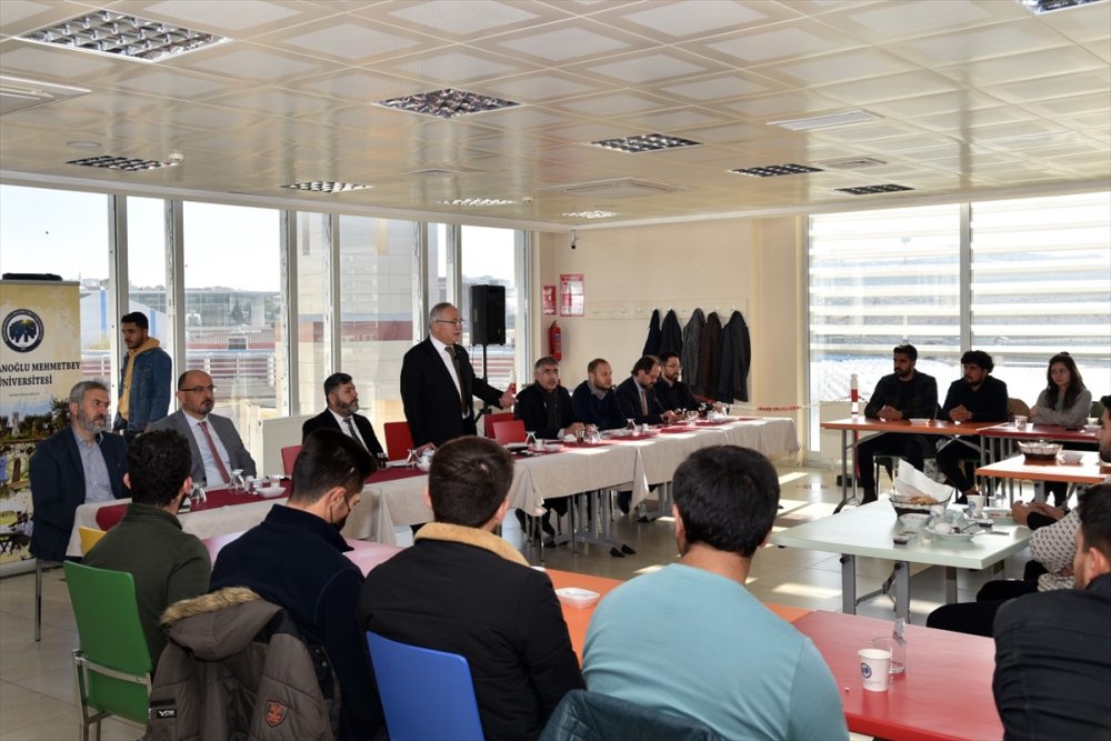 KMÜ Rektörü Ak  Öğrenci Toplulukları Temsilcileriyle Buluştu