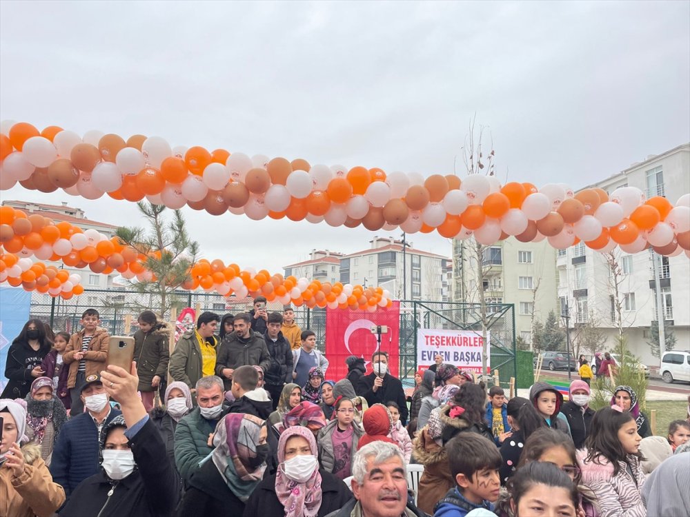 Başkan Dinçer, Gülümse Parkı'nın Açılışına Katıldı