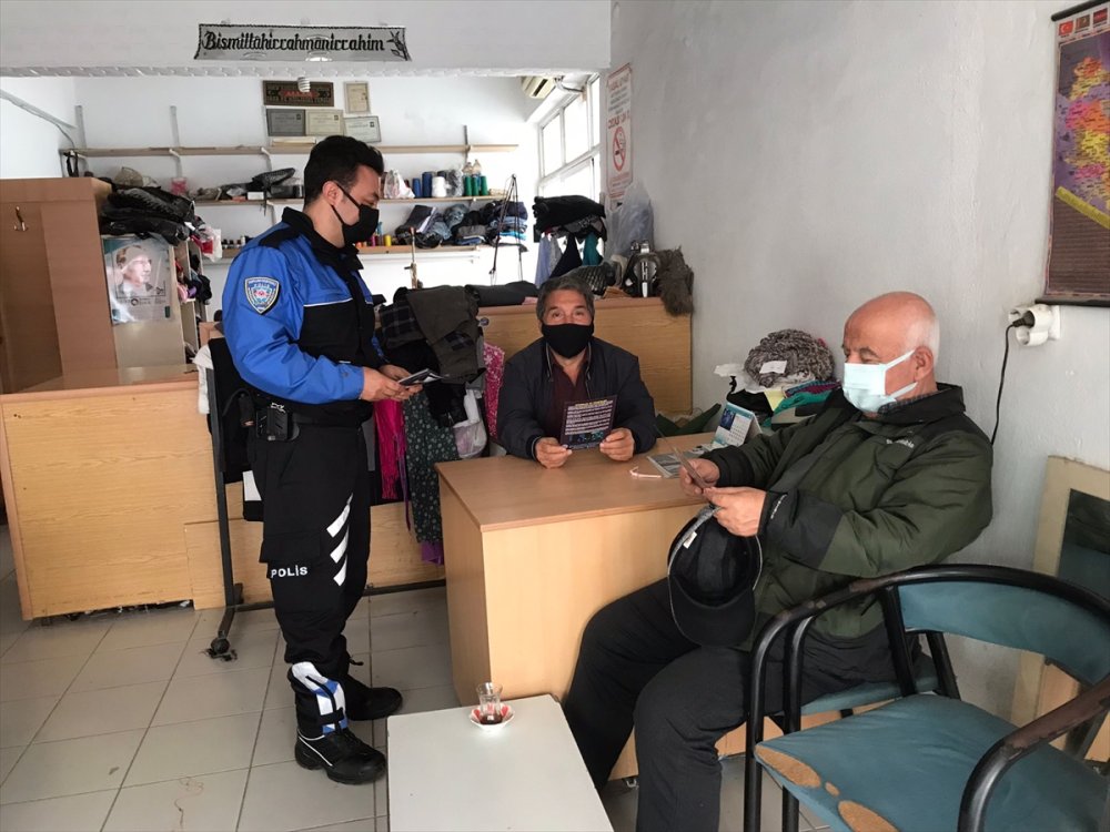 Anamur'da Polis Vatandaşları Dolandırıcılara Karşı Uyardı