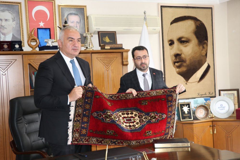 Kültür Ve Turizm Bakanı Ersoy, Niğde'de Konuştu