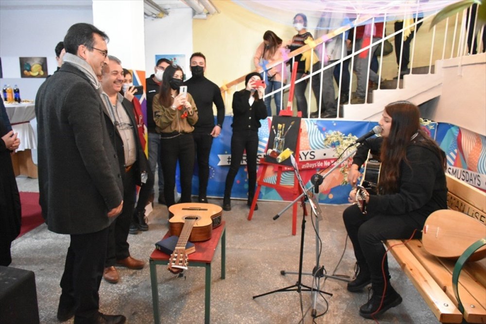 Karaman Milli Eğitim Müdürü Çalışkan Karaman Lisesi'nde Açılışlara Katıldı