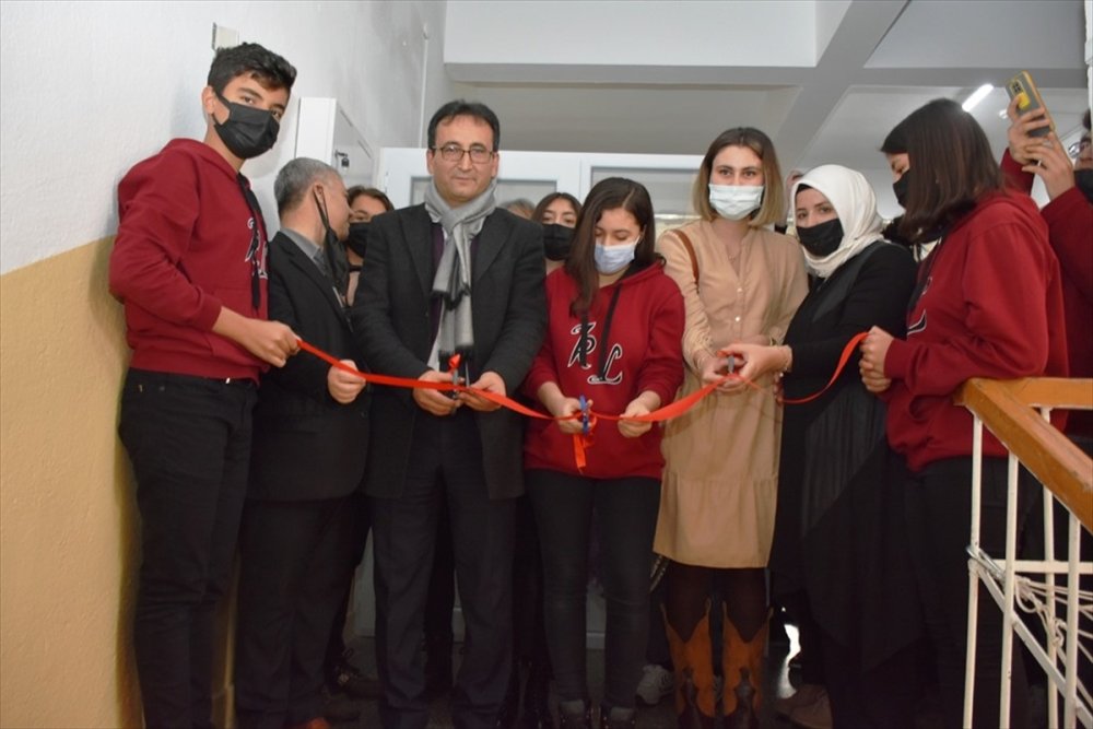 Karaman Milli Eğitim Müdürü Çalışkan Karaman Lisesi'nde Açılışlara Katıldı