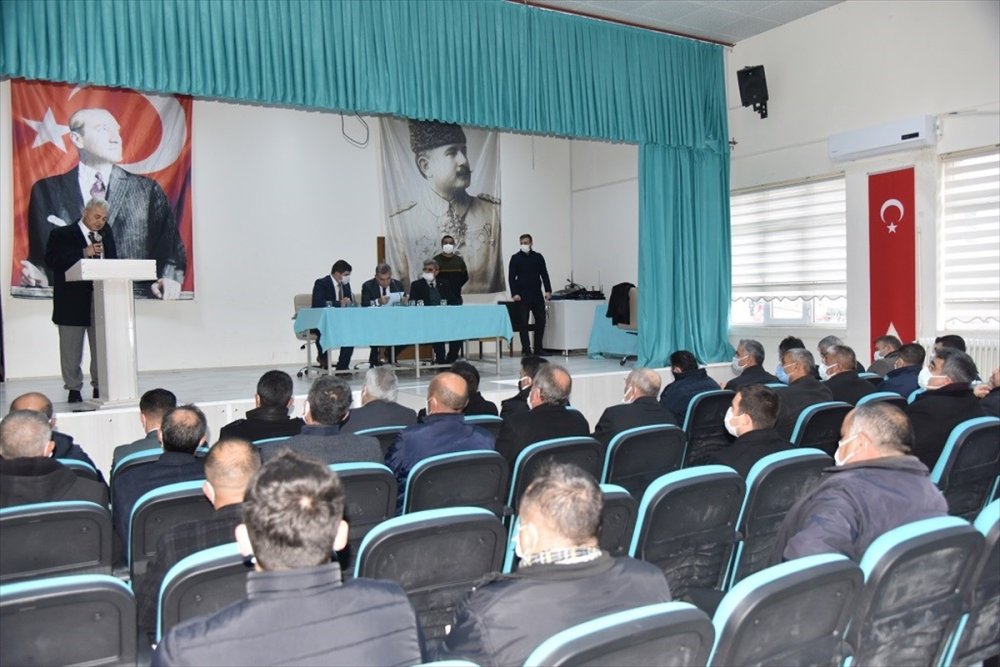 Kazımkarabekir'de Muhtarlar Toplantısı Düzenlendi